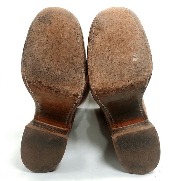 Vintage Frye Distressed Campus Boots | 421870 | 77050DBN| Women’s 7M | Made USA - Picture 7 of 10